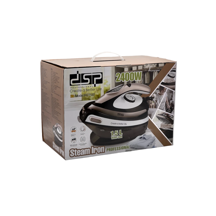 اتو مخزن دار باکیفیت برند دی اس پی کد 1120