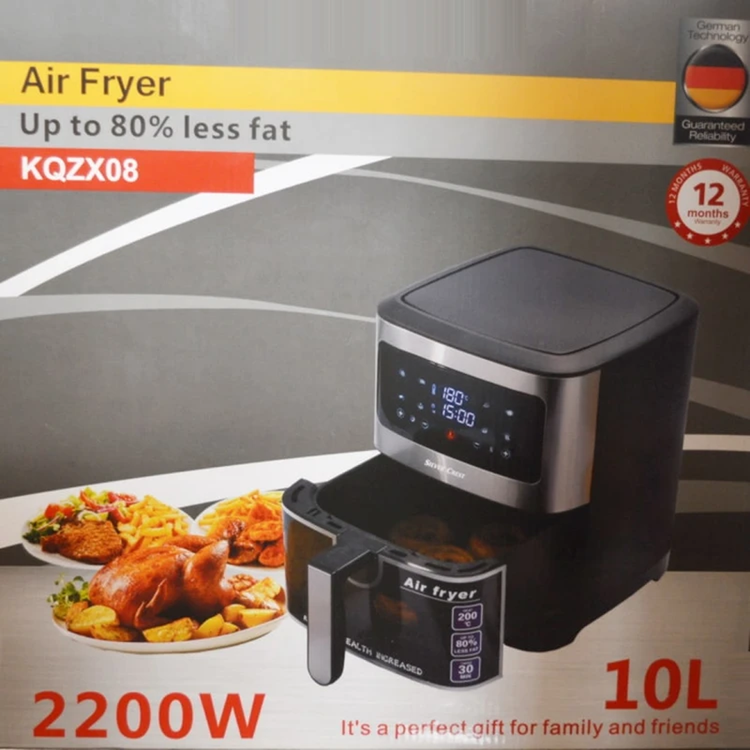 سرخ کن 10 لیتری سیلور کرست مدل KQZX08