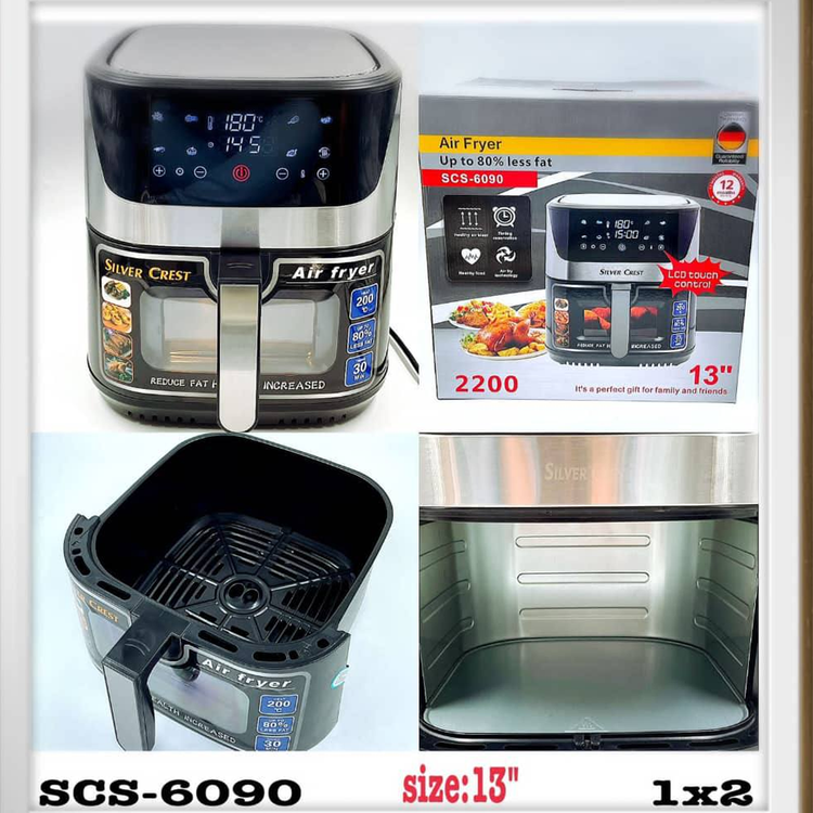 سرخ کن 13 لیتری سیلور کرست مدل scs-6090