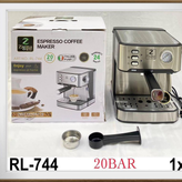 اسپرسوساز 20 بار 1/6 لیتری زیگما مدل RL-744