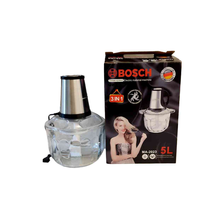 خردکن بوش 5 لیتر با 6 تیغ 6000 وات مدل MA-2023