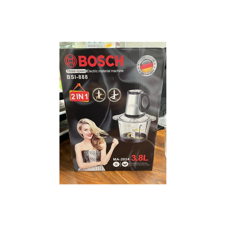 خردکن دوقلو بوش-6+4 تیغه تیتانیوم طلایی - قدرت 4500W وات- مدل MA2024