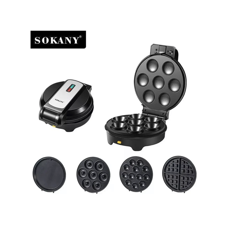 ساندویچ ساز و وافل ساز 5 کاره سوکانی مدل SK-08093