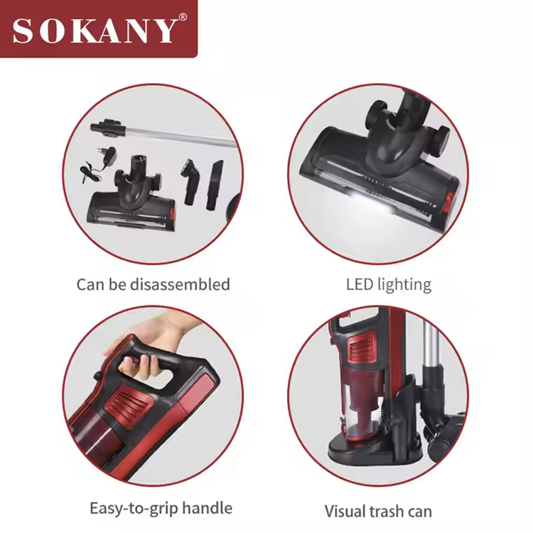جارو شارژی عصایی سوکانی مدل SK-3390