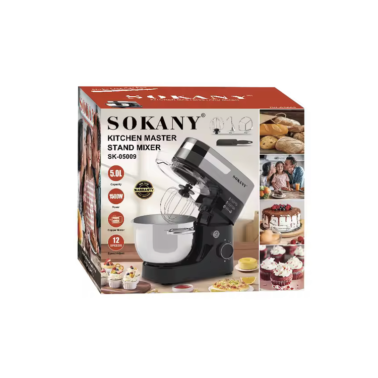همزن برقی کاسه دار استیل سوکانی مدل SK-05009