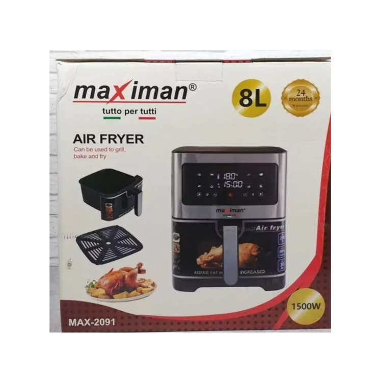 سرخ کن بدون روغن 8 لیتری ماکسیمن مدل 2091