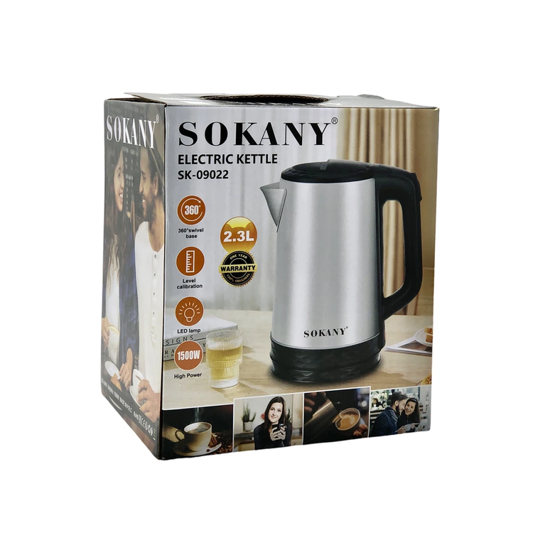 کتری برقی سوکانی مدل SK-09022 گنجایش 2.3 لیتر