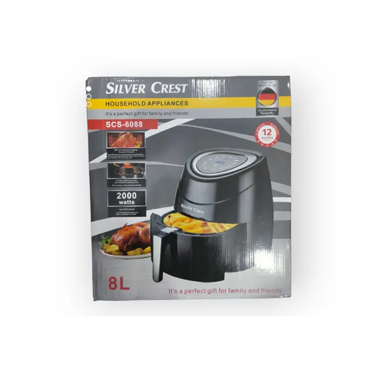 سرخ کن 8 لیتری سیلور کرست مدل scs-6088