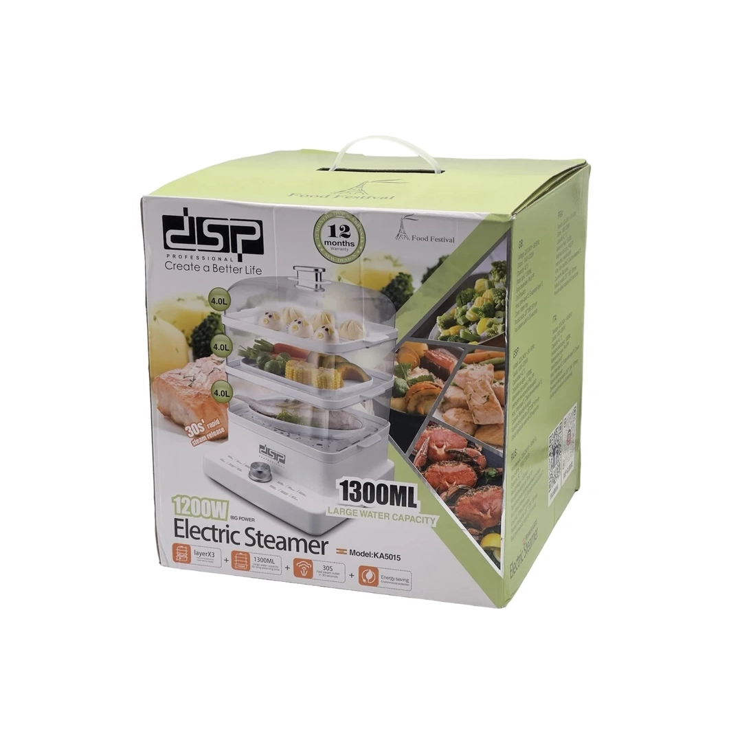 بخارپز مواد غذایی دی اس پی مدل KA5015