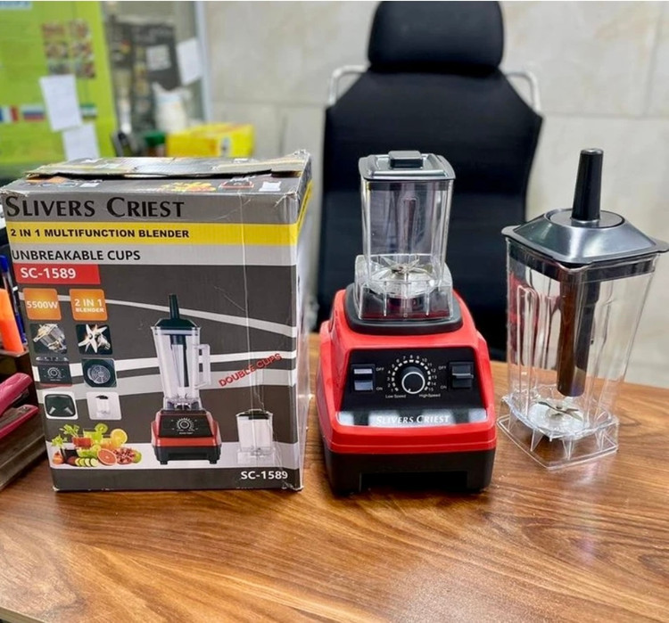 مخلوط کن و آسیاب سیلور کرست دوکاره sc-1589