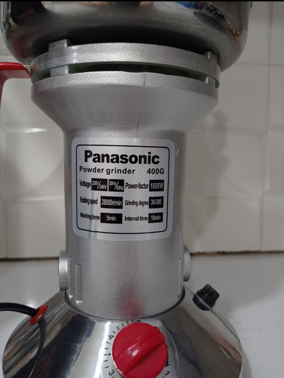 آسیاب صنعتی 400گرمی پاناسونیک مدل MZ_2024