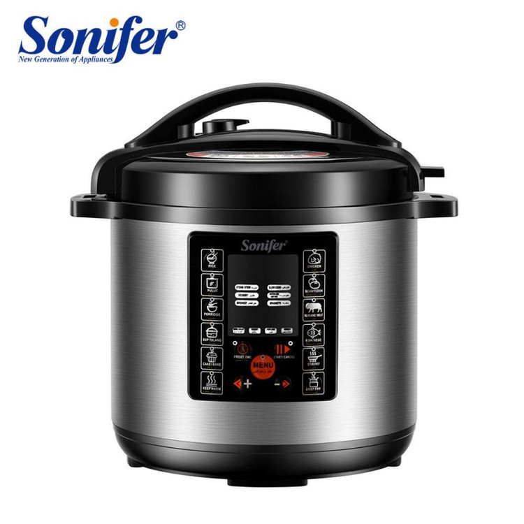 زودپز برقی چندکاره 6 لیتر سونیفر مدل SF_4031 اصل