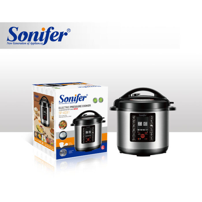 زودپز برقی چندکاره 6 لیتر سونیفر مدل SF_4031 اصل