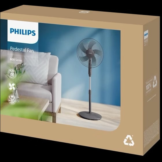 پنکه ایستاده فیلیپس مدل ACP620 با ۵ پره