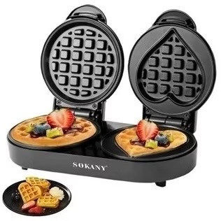 وافل ساز دوقلو سوکانی مدل Sokany SK-BBQ-850