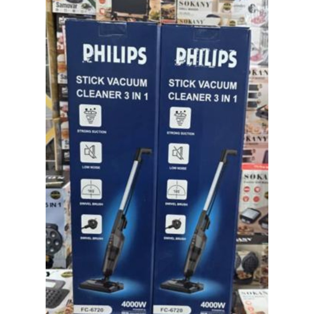 جاروبرقی عصایی سه کاره فیلیپس- قدرت 4000W وات مدل FC-6720