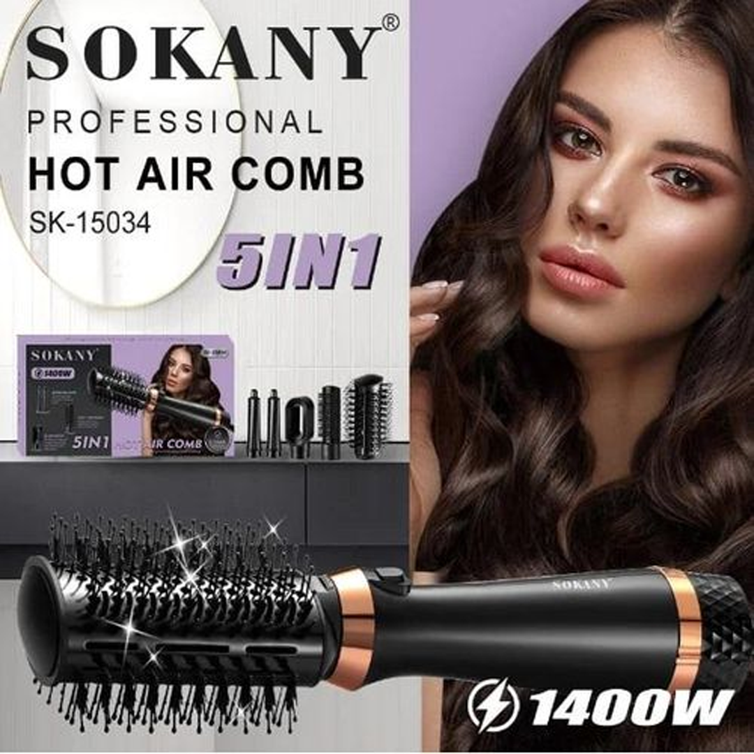 سشوار چرخشی حرفه ای 5 کاره سوکانی مدل SK-15034