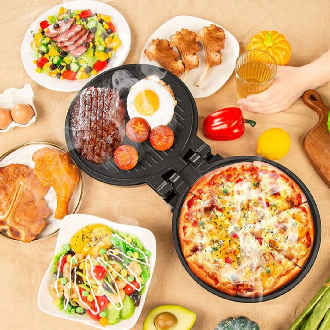 پیتزا پز و گریل دوکاره سوکانی مدل SK-08013