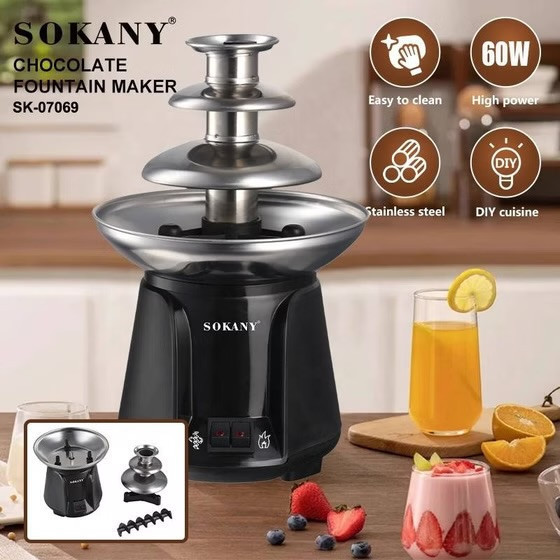 دستگاه آبشار شکلات سوکانی مدل SK-07069