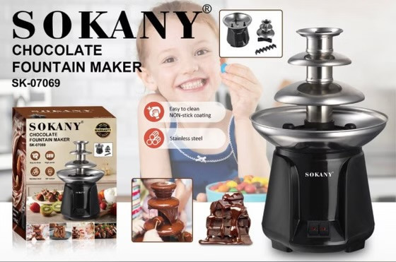 دستگاه آبشار شکلات سوکانی مدل SK-07069