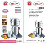 آسیاب صنعتی 1000 گرمی مایر تیغه طلایی 8000 وات مدل M.N2025