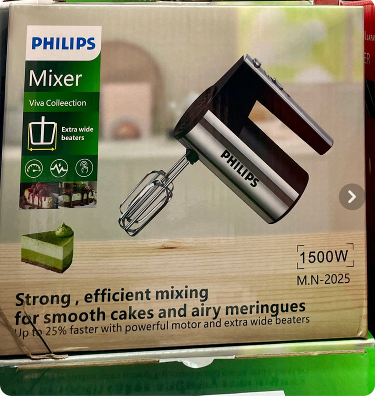 همزن دستی فیلیپس قدرت 1500W وات- مدل M.N-2025