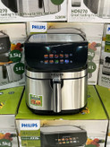 سرخ کن دوالمنت فیلیپس- ظرفیت 14 لیتری تمام استیل سبددار- مدل HD9298