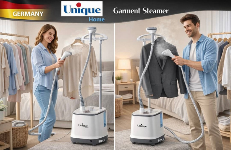 اتو بخارگر ایستاده یونیک- قدرت 3500W وات مدل UQ-8050