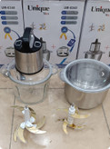 خردکن غذاساز 2 کاسه 5 لیتر و3.8 لیتر یونیک مدل UM-0340