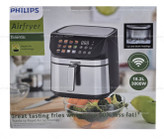 سرخ کن هواپز 18.2 لیتری لمسی دو ۲ المنت بدون روغن 3000 وات فیلیپس مدل PHILIPS 9298/