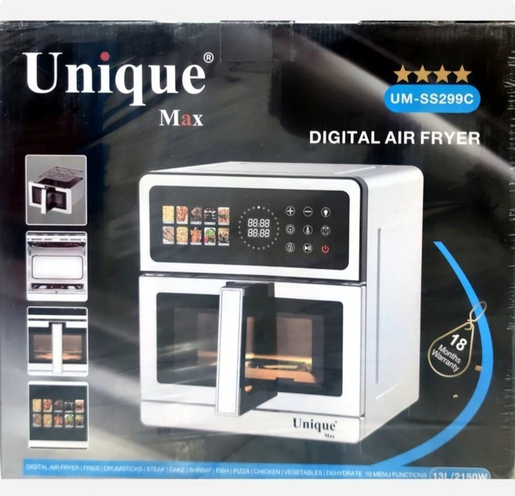 سرخ کن بدون روغن یونیک Unique Max ظرفیت 13 لیتر مدلUM-SS299C
