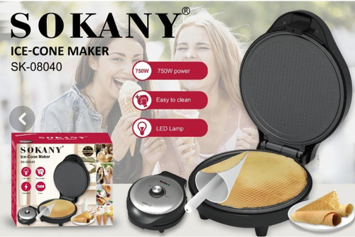 سندویچ ساز و وافل ساز سوکانی مدل SK08040 با بدنه استیل