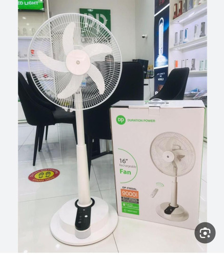پنکه شارژی ایستاده دی پی مدل DP-F503AL سایز ۱۶ اینچ
